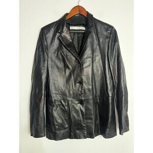 Fratelli Rossetti Women’s Leather Jacket Size 10 pit to pit is 20 inches